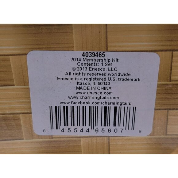 Charming Tails Life Is A Picnic Figurine and Pin Exclusive Members Only Kit - Picture 11 of 11